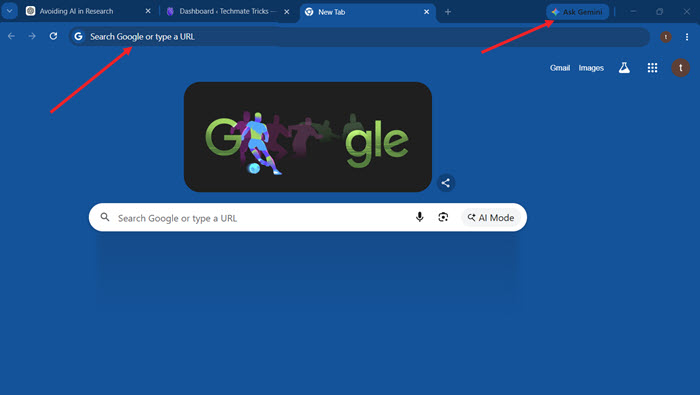 Google Chrome Address Bar